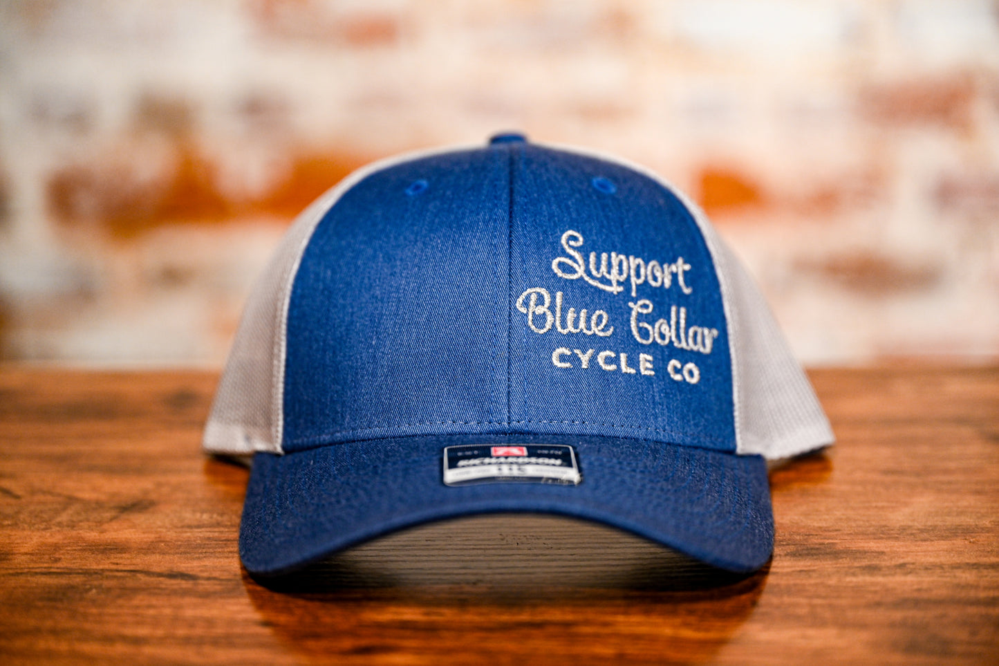 SUPPORT BLUE COLLAR SIDE LOGO