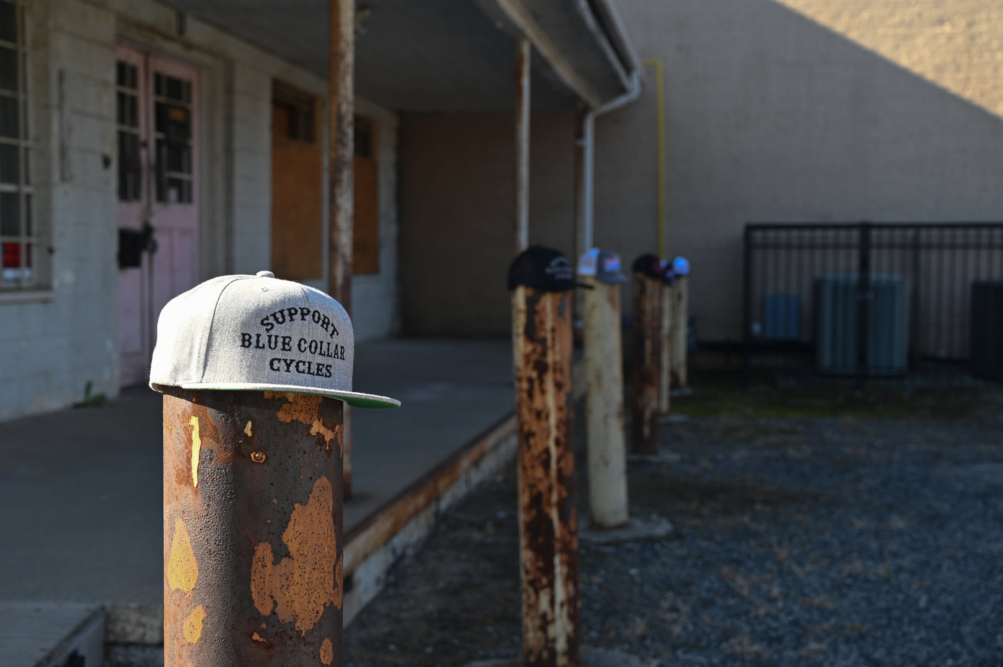 SUPPORT BLUE COLLAR HAT