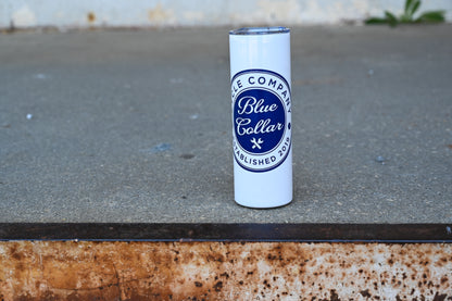 BLUE COLLAR METALLIC TUMBLER