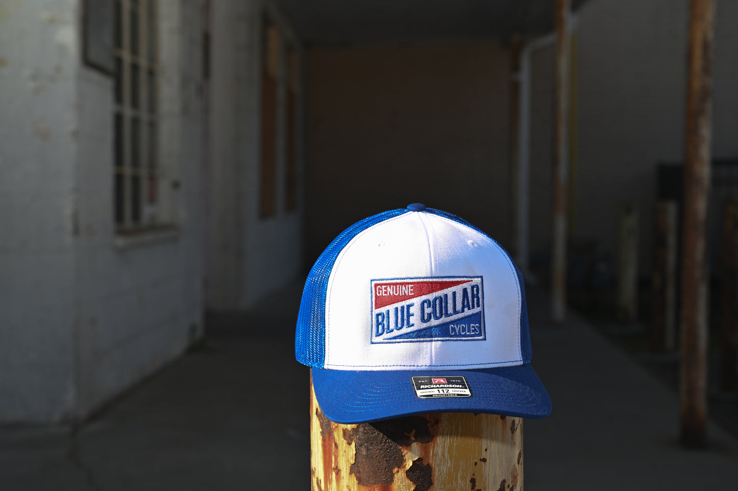 GENUINE BLUE COLLAR TRUCKER HAT