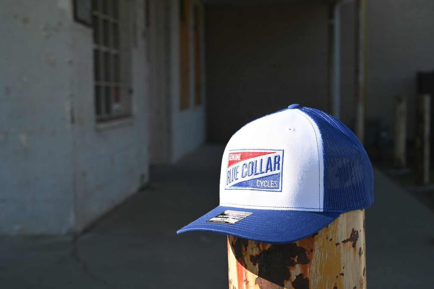 GENUINE BLUE COLLAR TRUCKER HAT