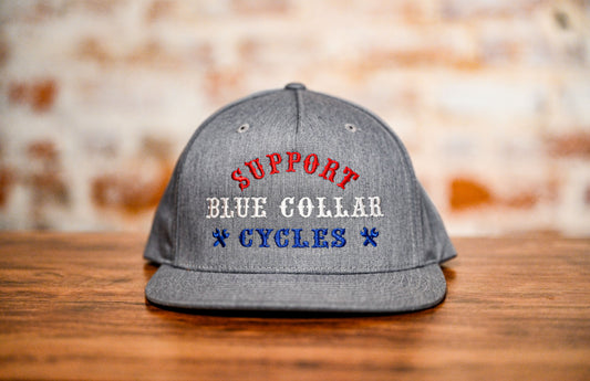 SUPPORT BLUE COLLAR HAT