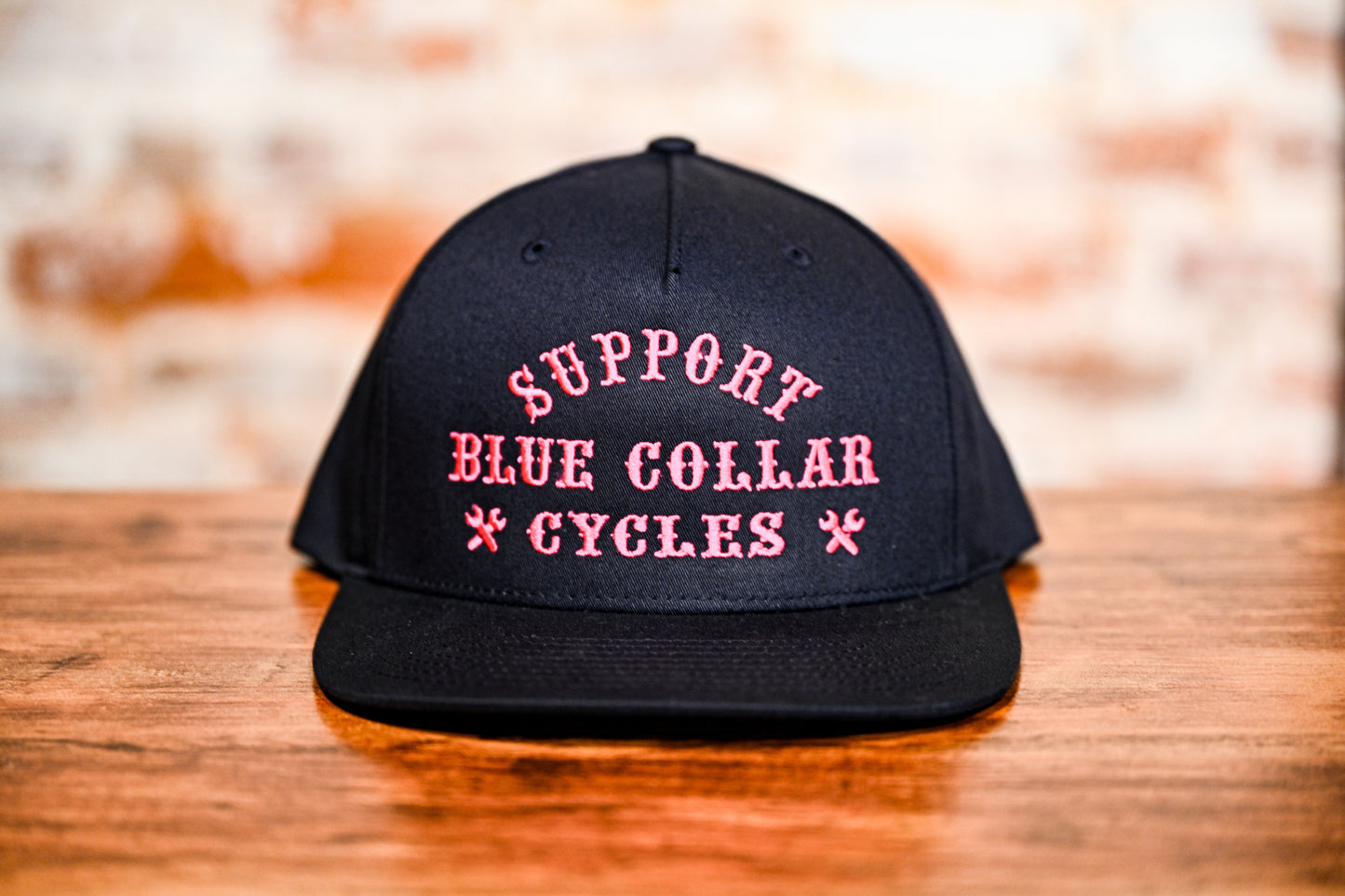 SUPPORT BLUE COLLAR HAT